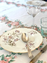 Image 2 of Assiettes aux clématites x7