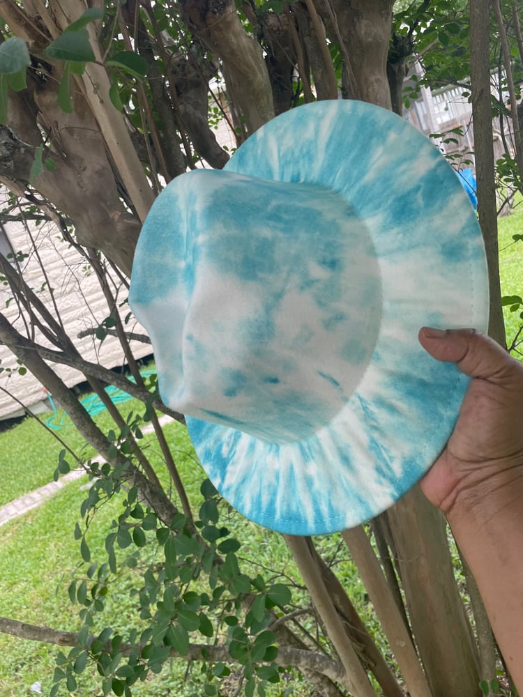 Image of Fedora Tie-Dye Hat