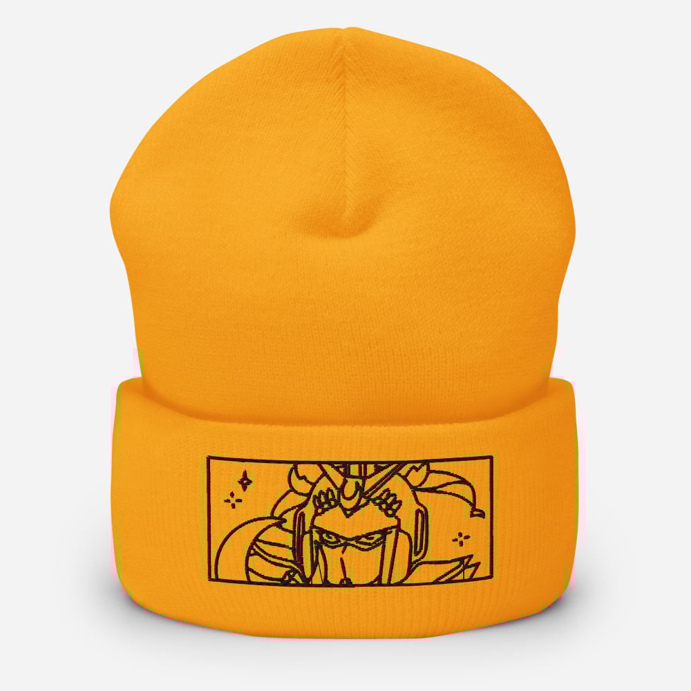 Image of SAILOR GXNDAM Embroidered Cuffed Beanie