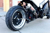 Image 2 of Yoshimura Race Mini RS-2 Works Finish Stainless Full System with Carbon Muffler- Honda Navi 110 (202