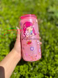 Image 3 of Strawberry shortcake glass snowglobe 
