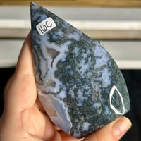 Image 4 of Moss Agate Flames ($14-$16)