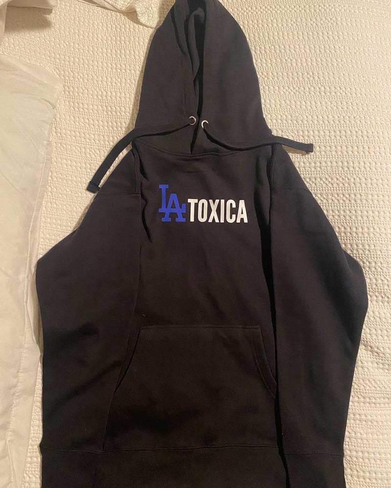 Image of La toxica blue la hoodie 