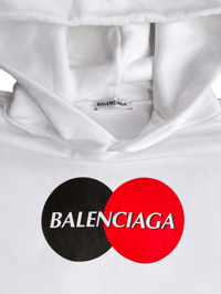 Image 2 of '20 Balenciaga "Mastercard" Hoodie - XS