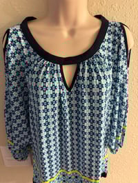 Image 4 of Large Eci New York Open shoulder top #904*8 (Gently Used)
