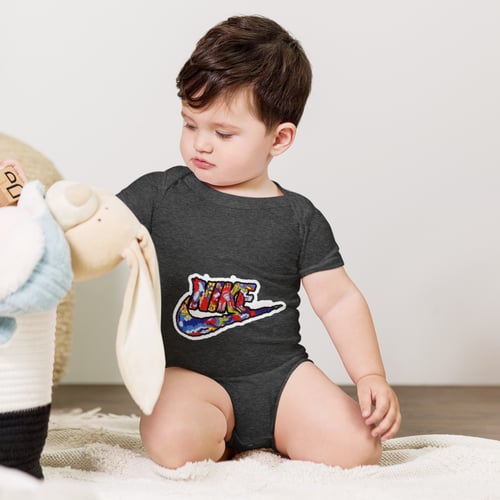 Image of Mosaic Nike Baby Bodysuit