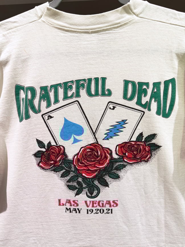 Rare Grateful Dead 1995 Las Vegas T-Shirt - Fits L 