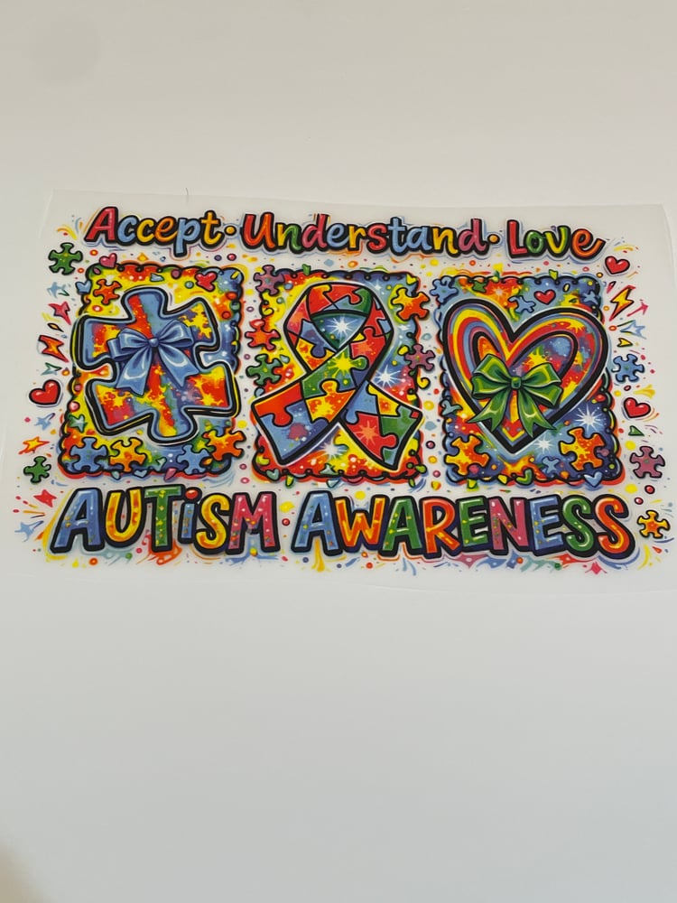 Image of Autism Awareness - Accept. Understand. Love
