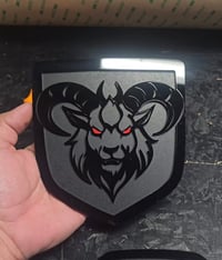 hellgoat center badge  