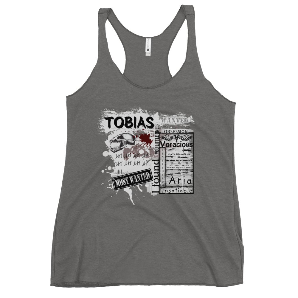 Image of  Officially licensed Tobias Women's Racerback Tank