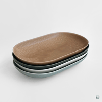 Image 1 of Yumiko Iihoshi Porcelain ReIRABO oval plate M