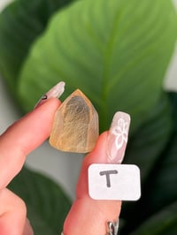 Image 20 of MINI GOLDEN RUTILE IN QUARTZ TOWERS -BRAZIL- CHOOSE YOUR OWN