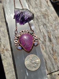 Image 2 of Electroformed Joy necklace