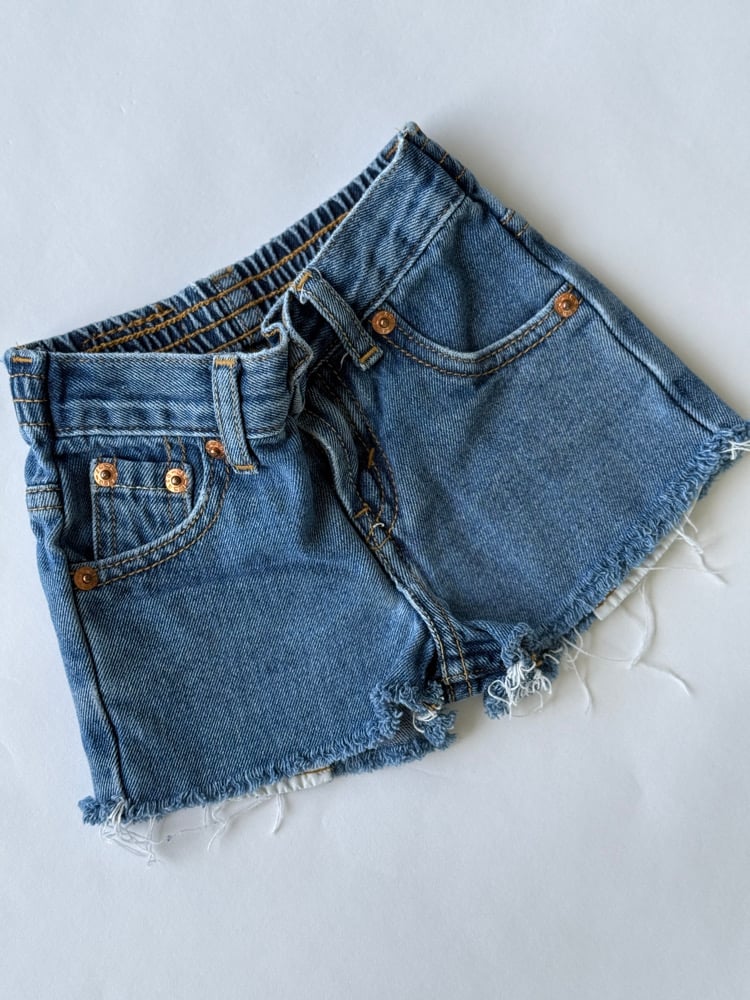 Image of Vintage Levi’s Cut Offs Size 6/9 months