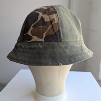 Image 4 of Reworked 6-panel Reversible Bucket Hat Camouflage-1  XL 24