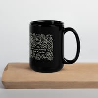 Image 1 of Bright Morning Stars Black Glossy Mug