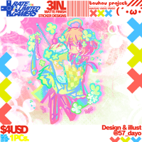 Image 1 of [TOUHOU] Kosuzu Soda Float Sticker