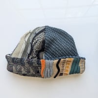 Image 3 of Upcycled Reversible Beanie Cotton Blend 34