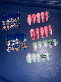 Marble Press On Nails (Classic Set)