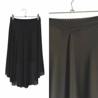 Image 4 of Back tuck High low mesh skirt