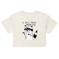 Image 3 of Women’s crop top CAUSE PROBLEMS