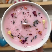 Image 2 of pink sugar scented candle