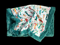 Image 3 of Flying By Large Car Seat Blanket - XLarge - 20" x 32"