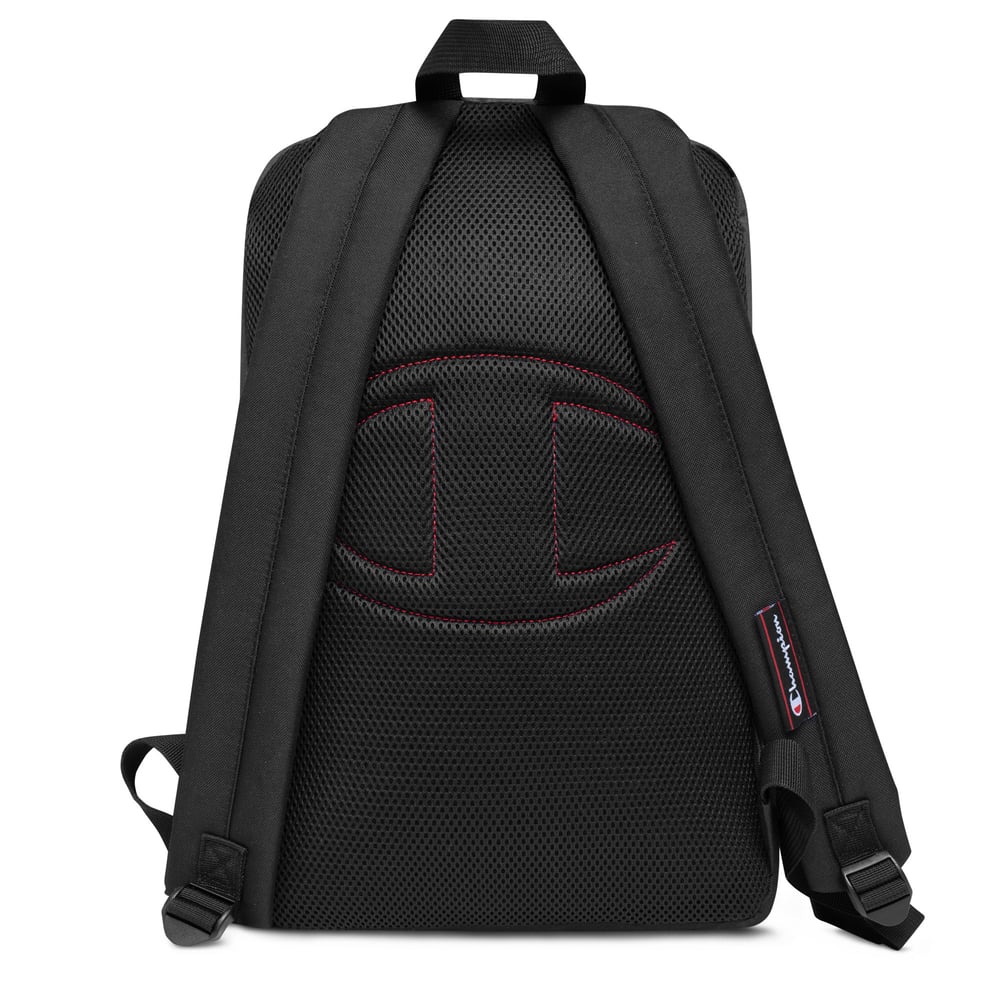 Diabolical "Drip" Embroidered Champion Backpack