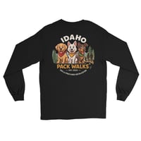 Image 1 of Idaho Pack Walks Long Sleeve (Front + Back Logo)