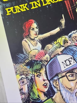 NOFX GIG POSTER FINAL SHOWS SAN PEDRO 2024