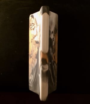 Image of Wired Ramps Jersey Barrier (Dark Grey, White and Orange)