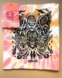 Image 1 of MOTHRA! Washed Tie Dye Shirt