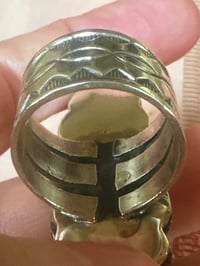 Image 5 of Cool native Sterling statement ring by Limbert Perry