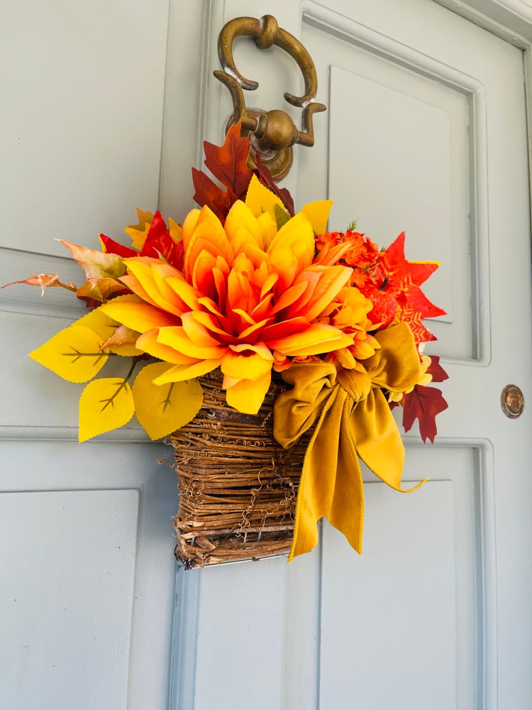 Image of Autumn Wall Basket 