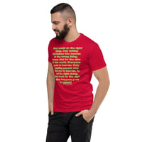 Image 9 of God Would Do The Right Thing Fitted Short Sleeve T-shirt