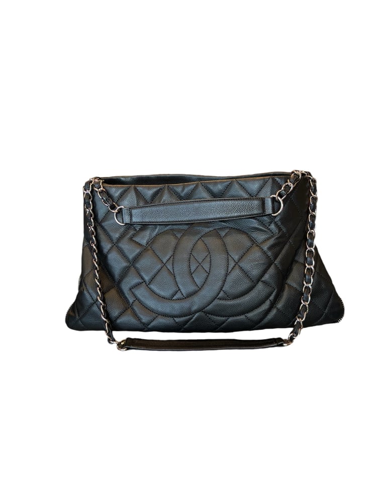 Image of Chanel Caviar Zip-Out Tote 32-116