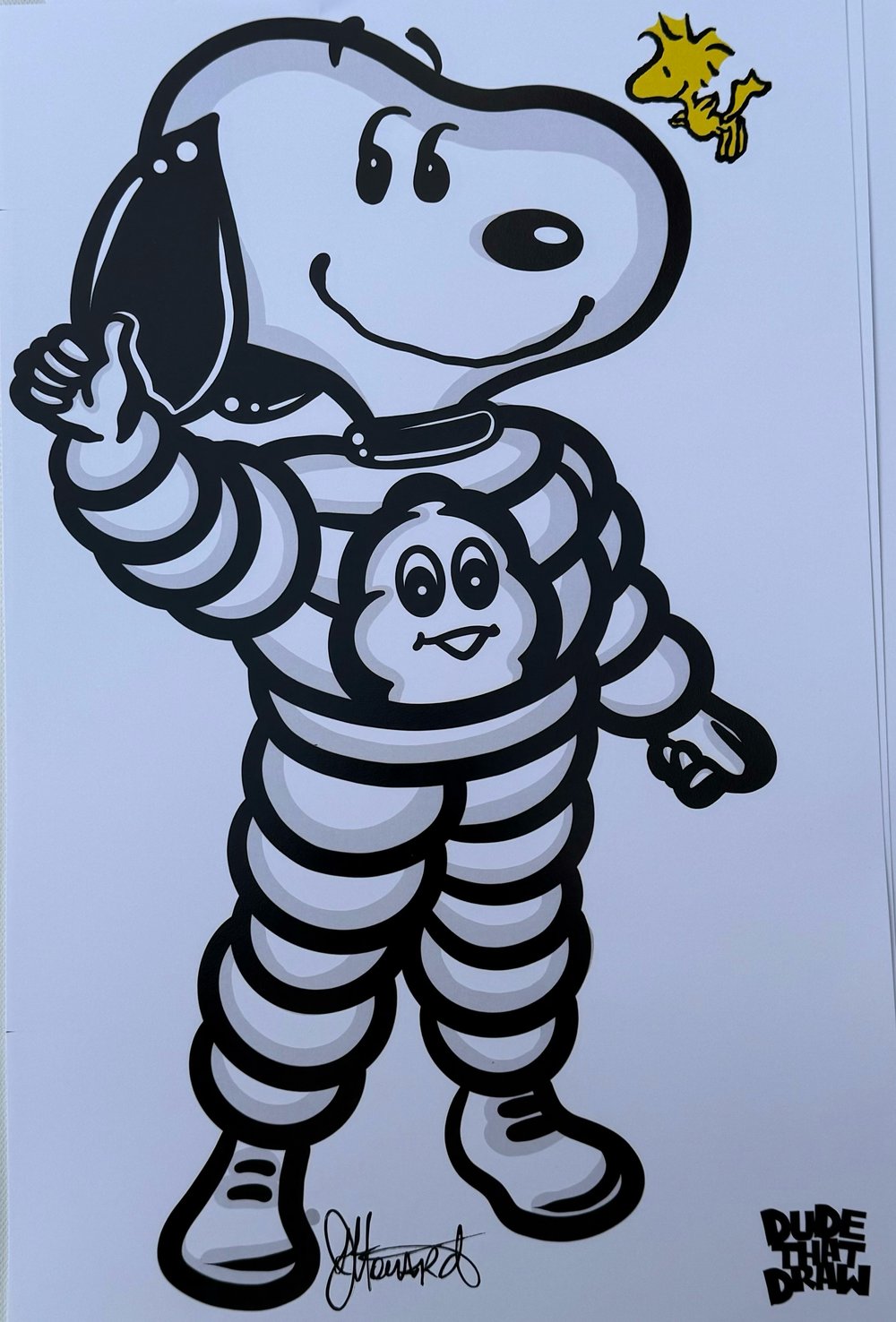 Michelin Snoop Print