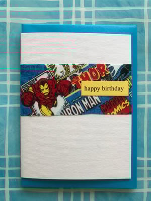 Image of SuperHero Happy Birthday 