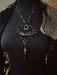 Image 2 of Jawbone pendulum necklace 