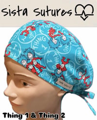 Image 2 of Dr Seuss Scrub Hats