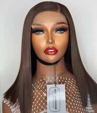 Image 1 of CHOCO (C-Cut in Vietnamese Virgin Hair) 5x5 Swiss Closure 