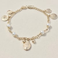 Image 1 of Virgencita Pearl Bracelet 