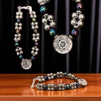 Double beaded Antiposession bracelet 
