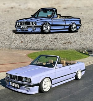 Image of KUWTB Kustoms E30 325i Vert by @VizuCars