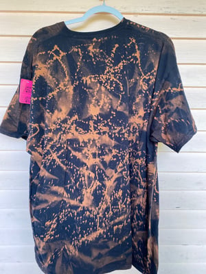 Image of 2XL Lets Go Girls Orca Bleach Dye Shirt 