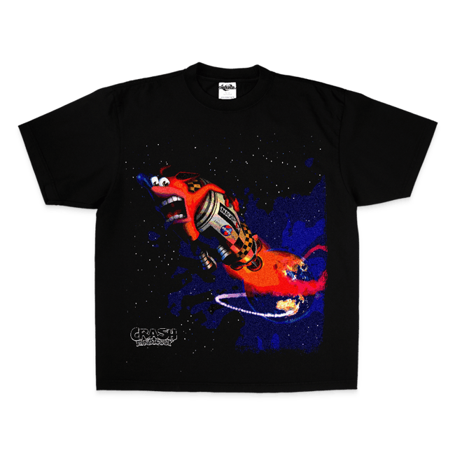 Crash in space tee
