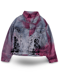 Image 1 of VTG SUNFADED DYED LEVIS JACKET (L)
