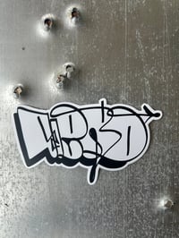 Hero throw-up sticker