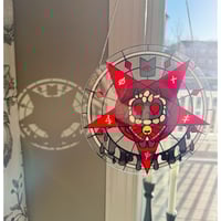 Image 4 of Cult of the Lamb Acrylic Suncatcher ‼️PREORDER‼️