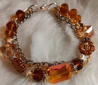 Image 3 of Memory Wire  Bracelet (Brown)
